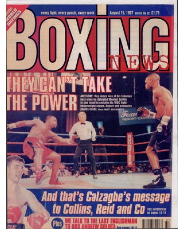 Boxing News magazine 15.8.1997 Download pdf