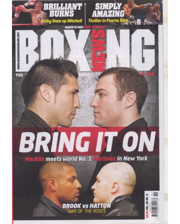 Boxing News magazine 15.3.2012  Download pdf