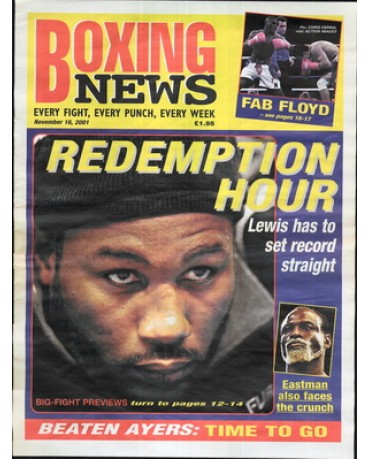 Boxing News magazine 16.11.2001 Download pdf