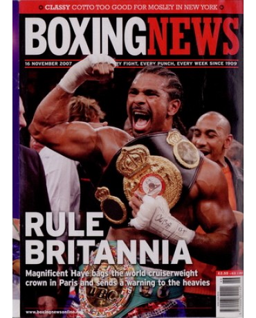 Boxing News magazine 16.11.2007 Download pdf