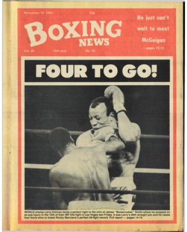 Boxing News magazine 16.11.1984 Download pdf