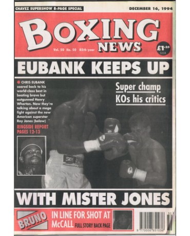 Boxing News magazine 16.12.1994 Download pdf