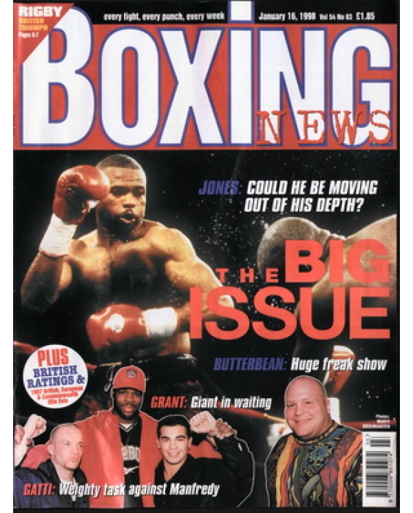 Boxing News magazine 16.1.1998 Download pdf