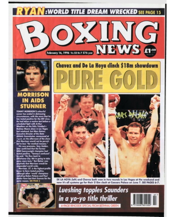 Boxing News magazine 16.2.1996 Download pdf
