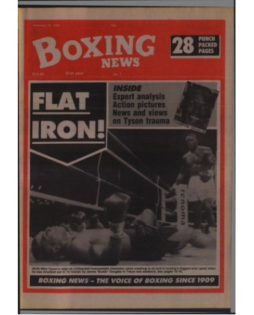 Boxing News magazine 16.2.1990 Download pdf