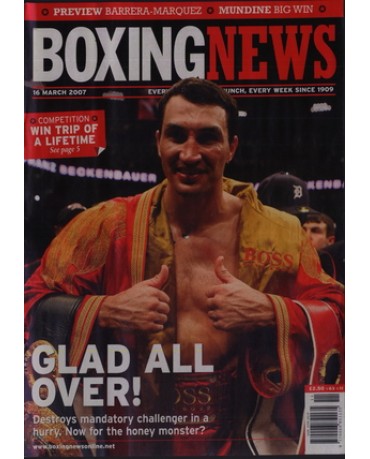 Boxing News magazine 16.3.2007 Download pdf