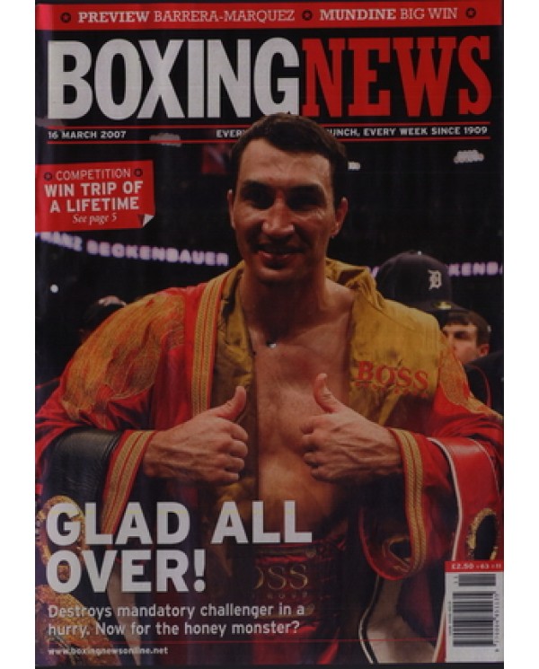 Boxing News magazine 16.3.2007 Download pdf