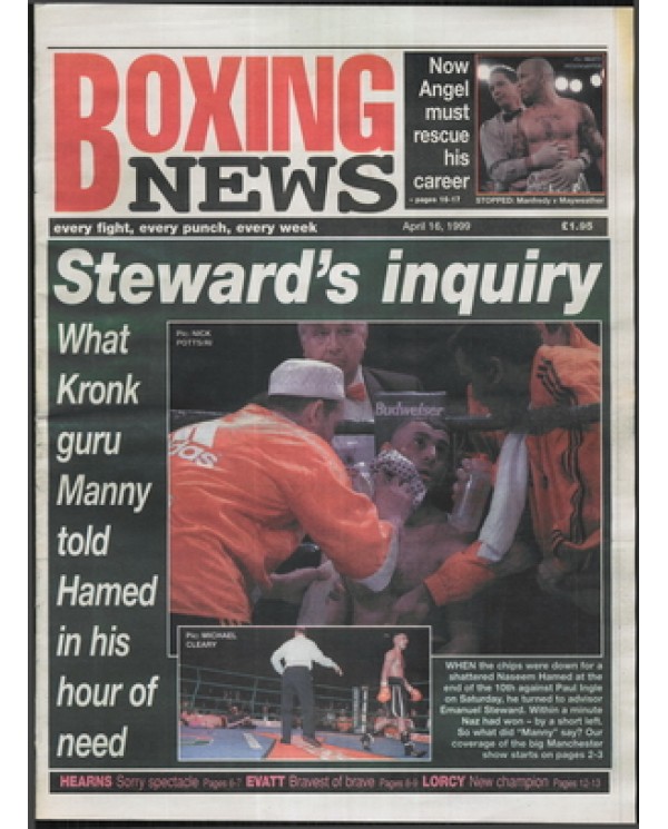 Boxing News magazine 16.4.1999 Download pdf