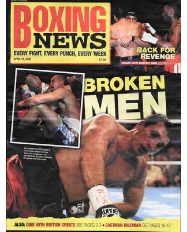 Boxing News magazine 16.4.2004 Download pdf