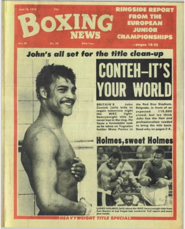 Boxing News magazine 16.6.1978 Download pdf