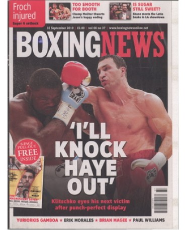 Boxing News magazine 16.9.2010 Download pdf