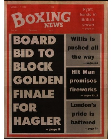 Boxing News magazine 17.10.1986 Download pdf