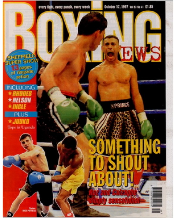 Boxing News magazine 17.10.1997 Download pdf