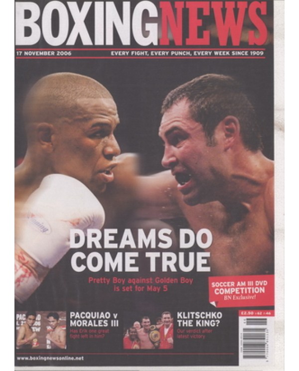 Boxing News magazine 17.11.2006  Download pdf