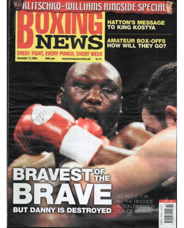 Boxing News magazine 17.12.2004 Download pdf