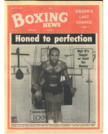 Boxing News magazine 17.4.1987 Download pdf