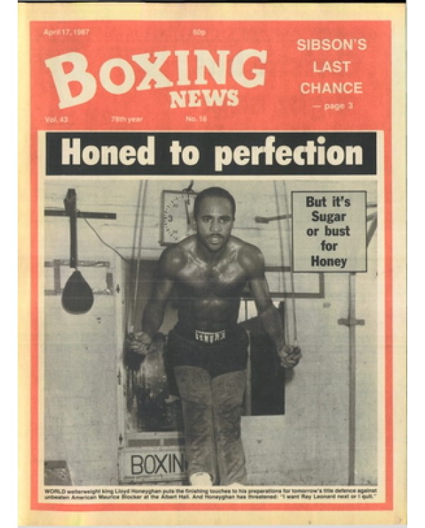 Boxing News magazine 17.4.1987 Download pdf