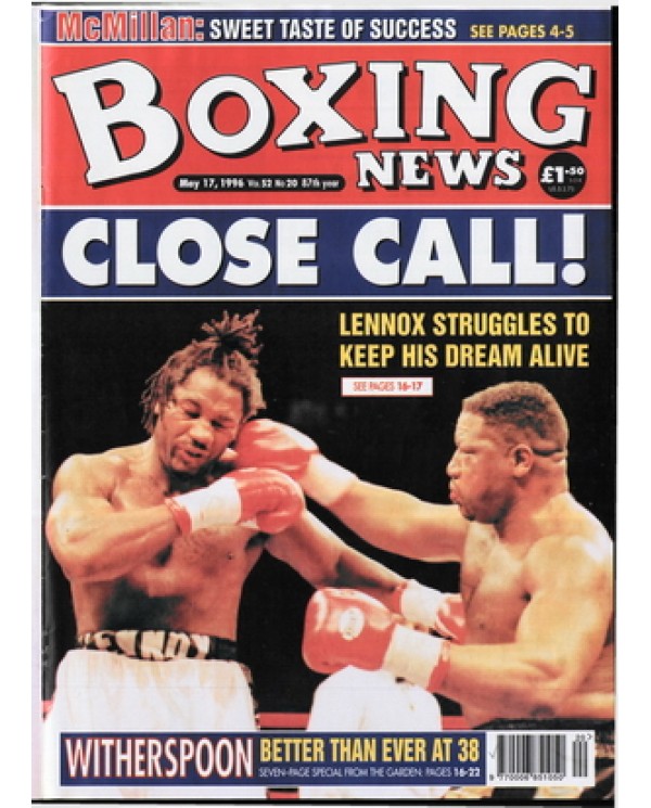 Boxing News magazine 17.5.1996 Download pdf