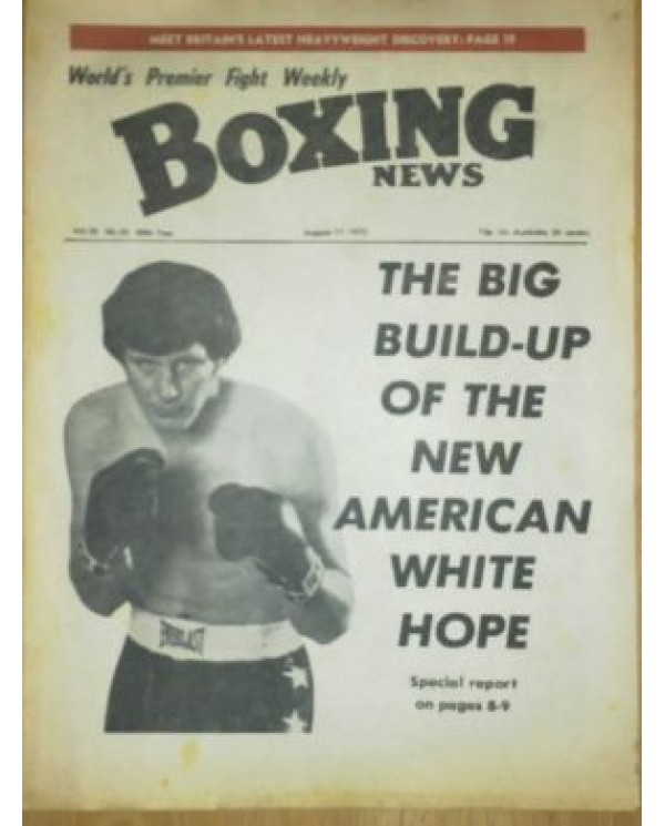 Boxing News magazine Download PDF 17.8.1973