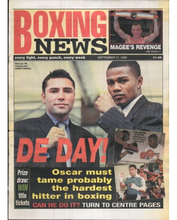 Boxing News magazine 17.9.1999 Download pdf