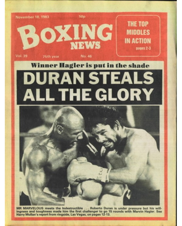 Boxing News magazine 18.12.1983 Download pdf