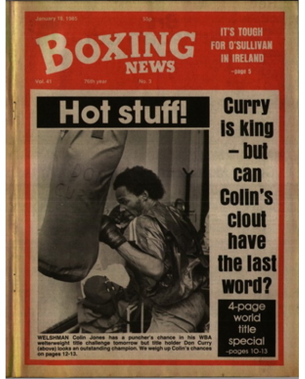 Boxing News magazine 18.1.1985 Download pdf