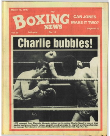 Boxing News magazine 18.3.1983 Download pdf