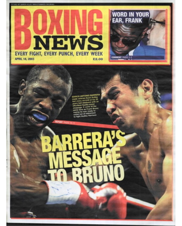 Boxing News magazine 18.4.2003 Download pdf