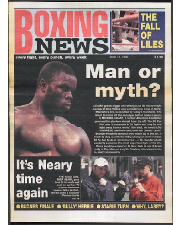 Boxing News magazine 18.6.1999 Download pdf