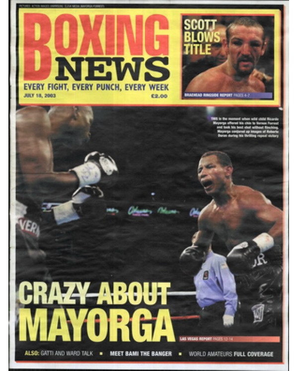 Boxing News magazine 18.7.2003 Download pdf