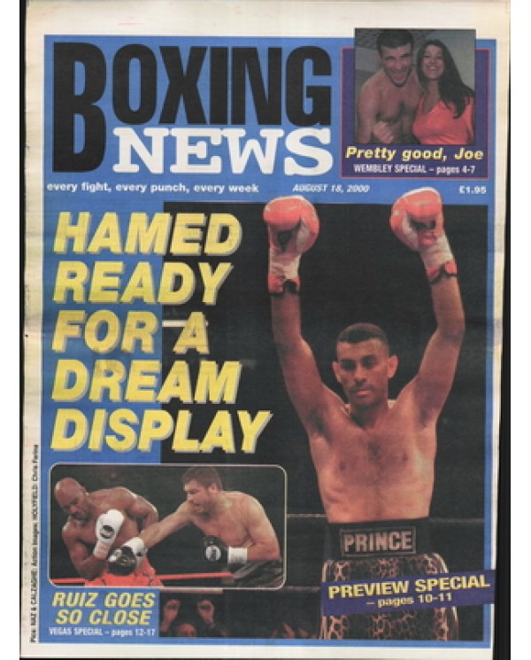 Boxing News magazine 18.8.2000 Download pdf