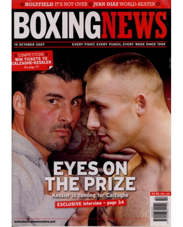 Boxing News magazine 19.10.2007 Download pdf