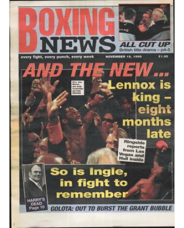 Boxing News magazine 19.11.1999 Download pdf