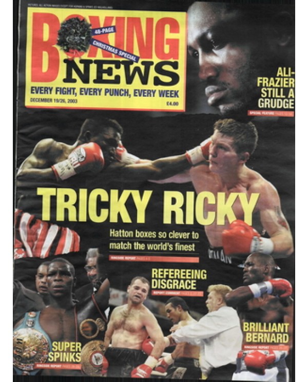 Boxing News magazine 19.12.2003 Download pdf