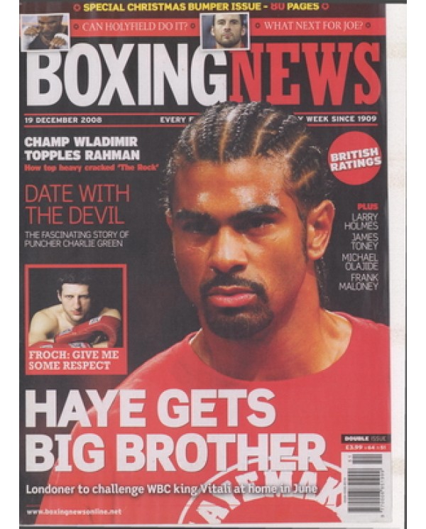 Boxing News magazine 19.12.2008  Download pdf