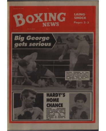 Boxing News magazine 19.1.1990 Download pdf