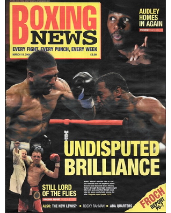 Boxing News magazine 19.3.2004 Download pdf