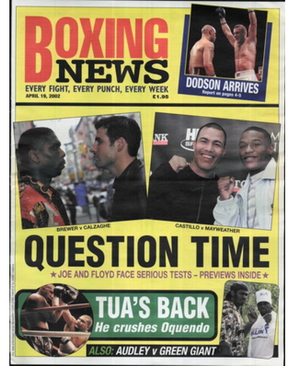 Boxing News magazine 19.4.2002 Download pdf