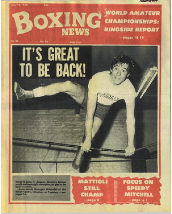 Boxing News magazine 19.5.1978 Download pdf