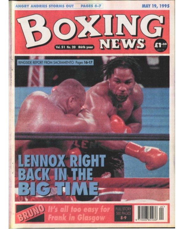 Boxing News magazine 19.5.1995 Download pdf