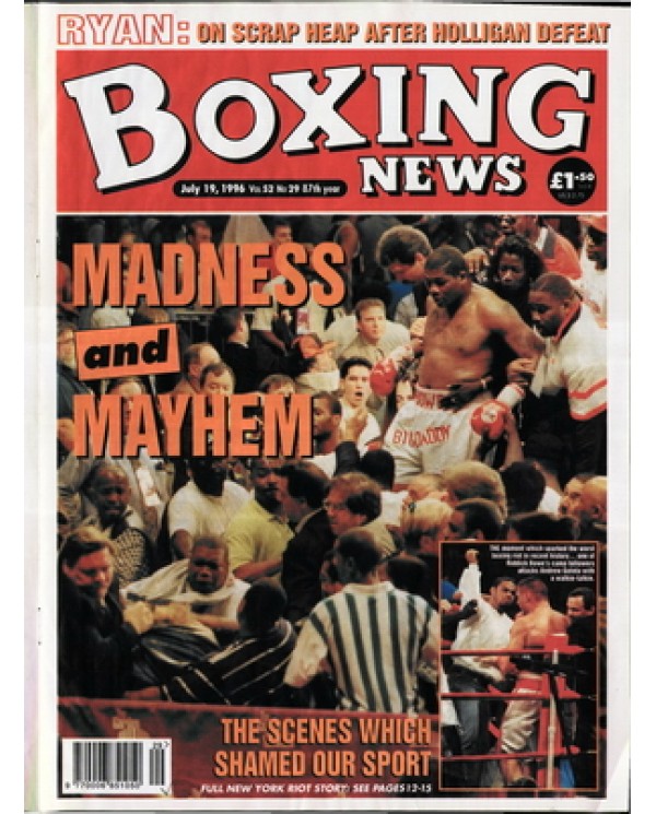 Boxing News magazine 19.7.1996 Download pdf