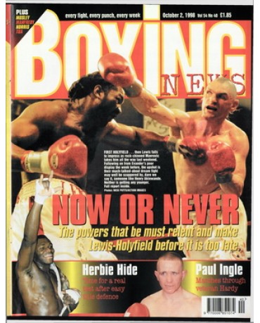 Boxing News magazine 2.10.1998 Download pdf