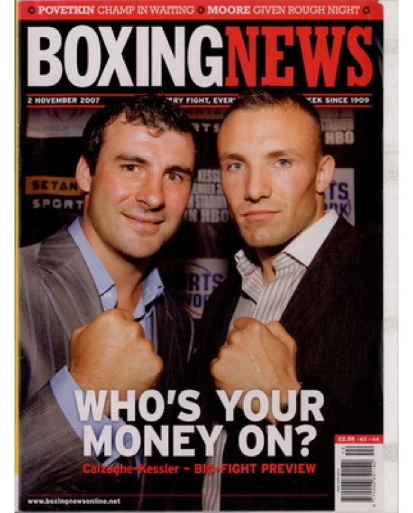 Boxing News magazine 2.11.2007 Download pdf