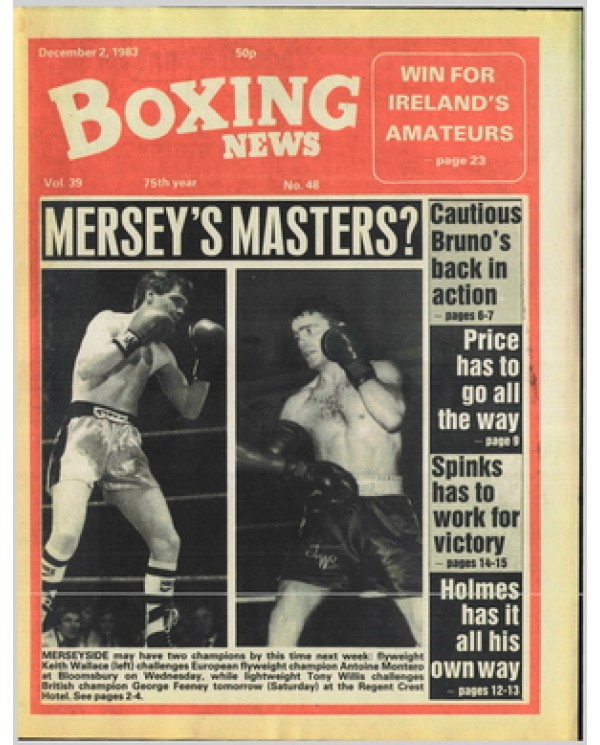 Boxing News magazine 2.12.1983 Download pdf