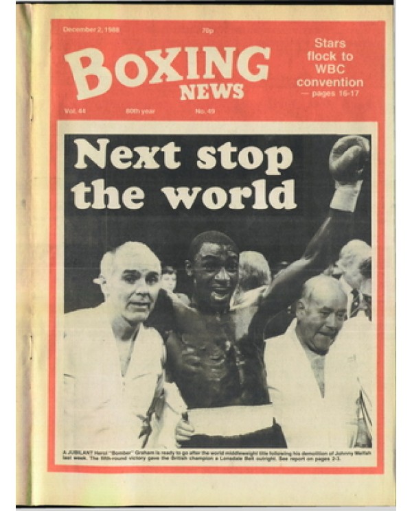 Boxing News magazine 2.12.1988 Download pdf