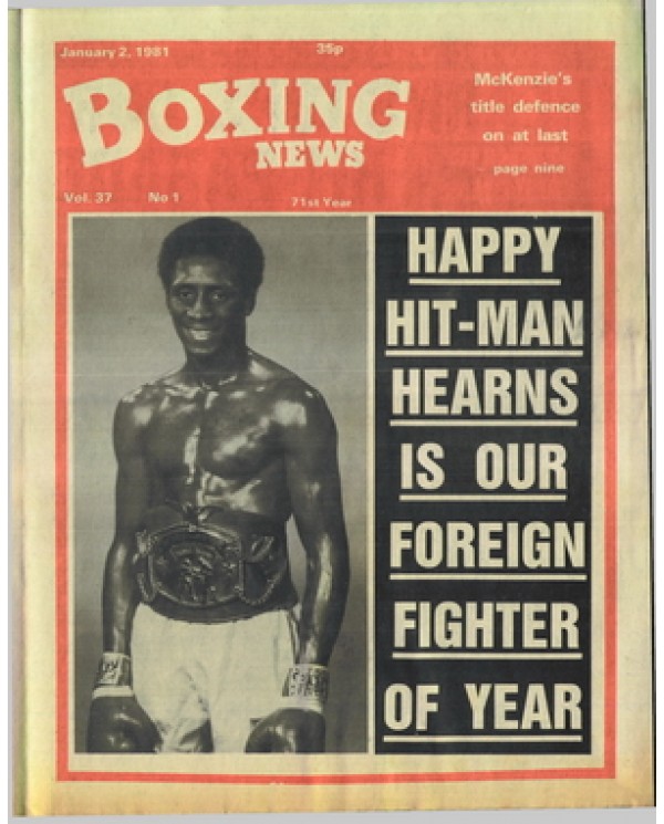 Boxing News magazine 2.1.1981 Download pdf