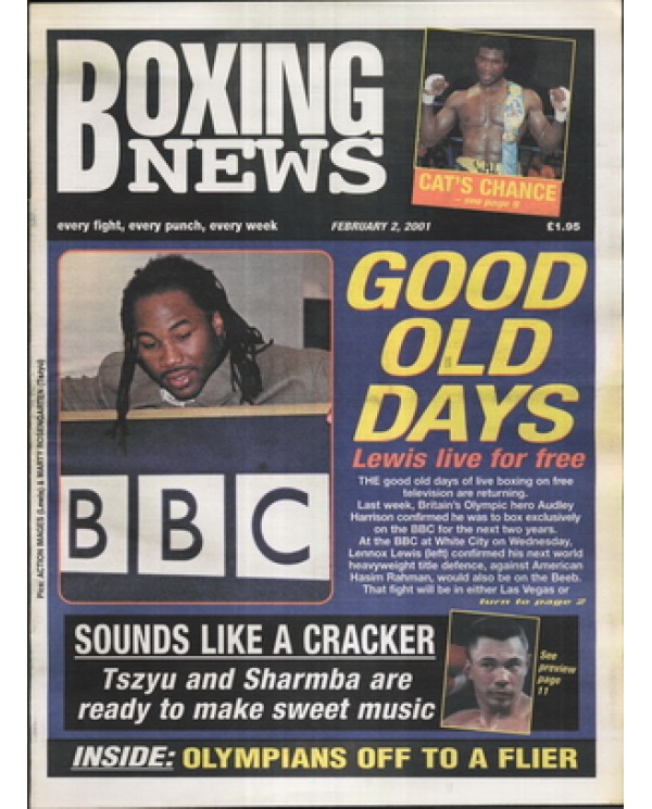 Boxing News magazine 2.2.2001 Download pdf