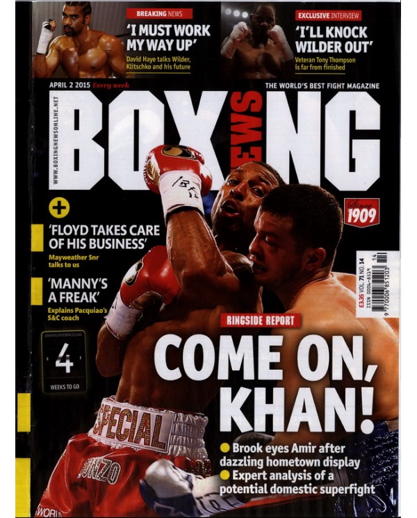 Boxing News magazine 2.4.2015 Download pdf