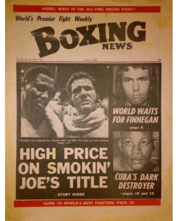 Boxing News magazine Download PDF 2.6.1972