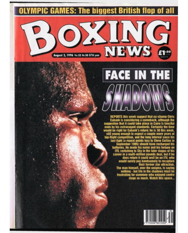 Boxing News magazine 2.8.1996 Download pdf